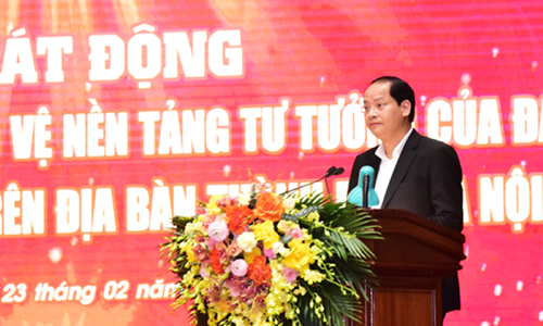 Hà Nội: Phát động Cuộc thi chính luận về bảo vệ nền tảng tư tưởng của Đảng lần thứ ba